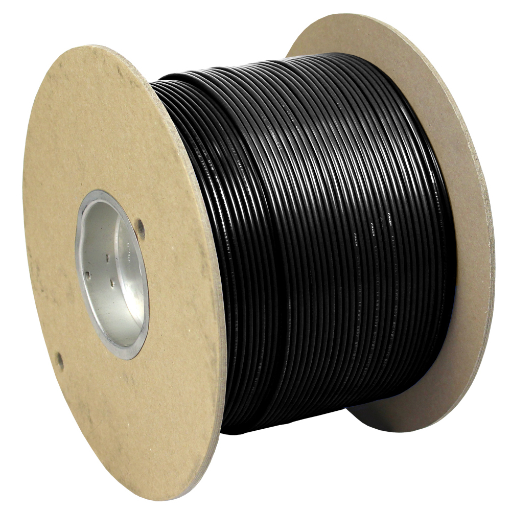 Pacer Black 16 AWG Primary Wire - 1