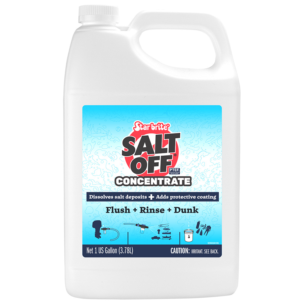 Star brite Salt Off - Concentrate- Salt Remover Wash & Engine Flush - 1 ...